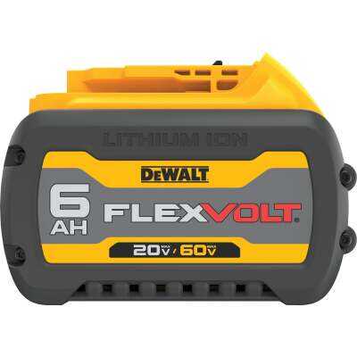 DEWALT FLEXVOLT 20V/60V MAX Lithium-Ion 6.0 Ah Battery Pack
